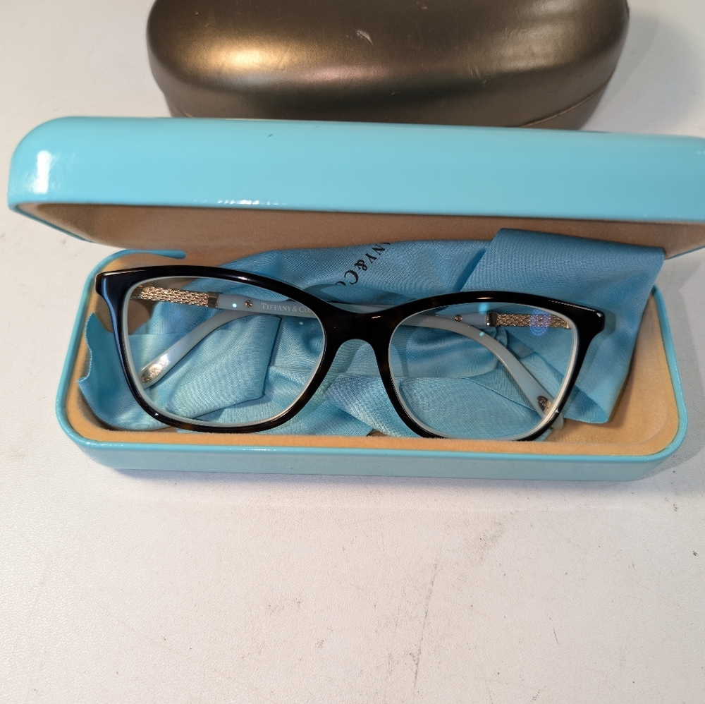 Tiffany & Co.Women's Black Rectangular Opticals